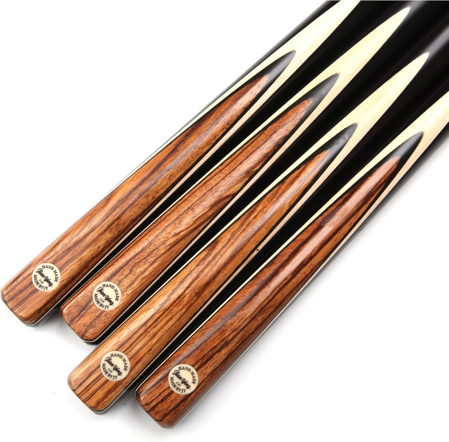 57in Handmade Snooker Cue 19oz 9.5mm Tip 3/4 Joint Case