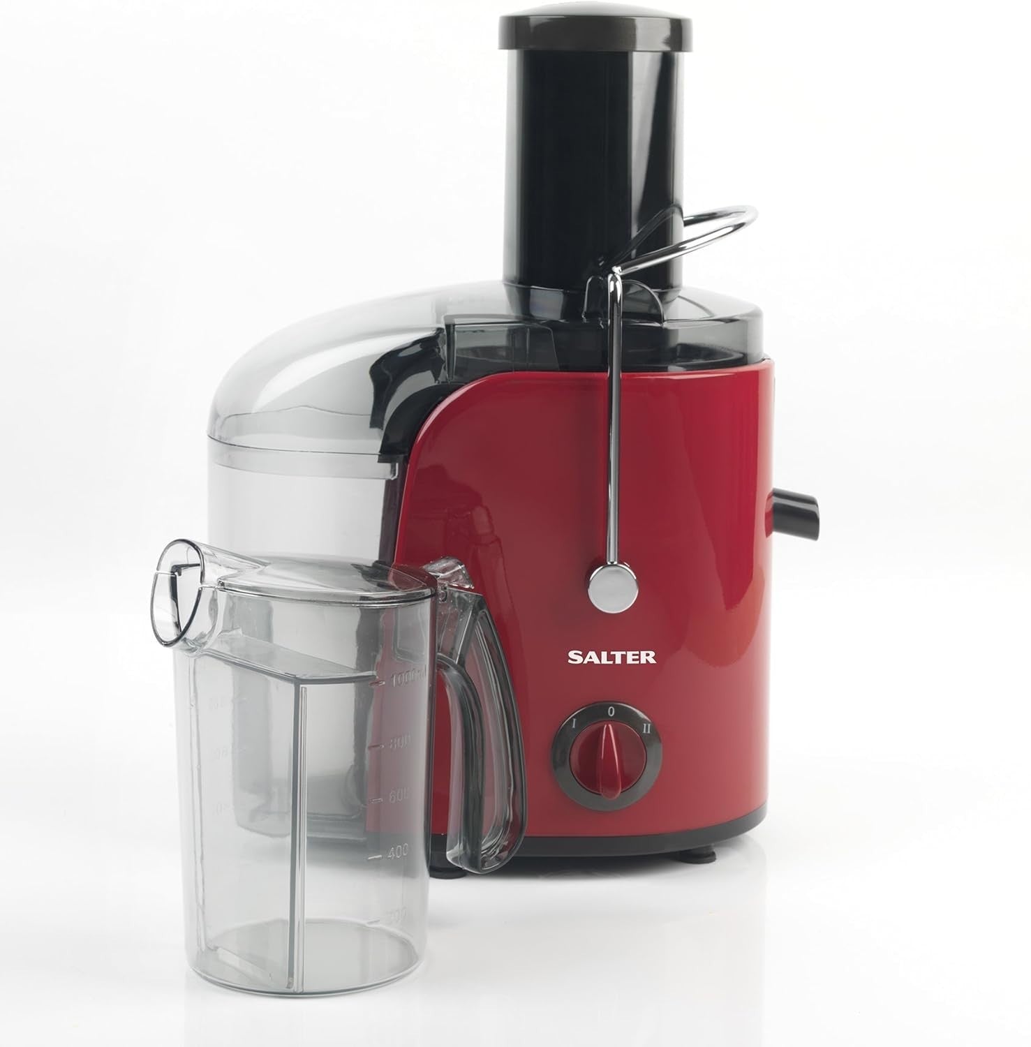 Whole Fruit Juicer Dual Speed Safety Lock 1L Jug Large Pulp Bin