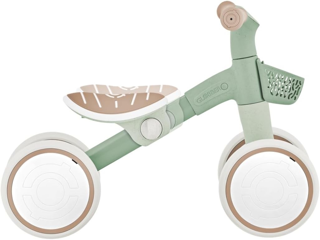 Toddler Ride On Balance Bike 4 Wheel Walker Adjustable Seat 12-36M