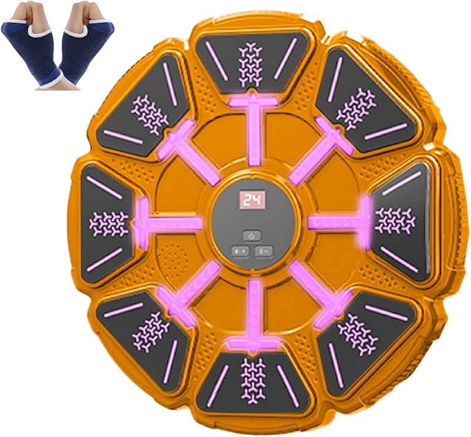 Smart Music Boxing Machine Bluetooth LED Reaction Wall Trainer