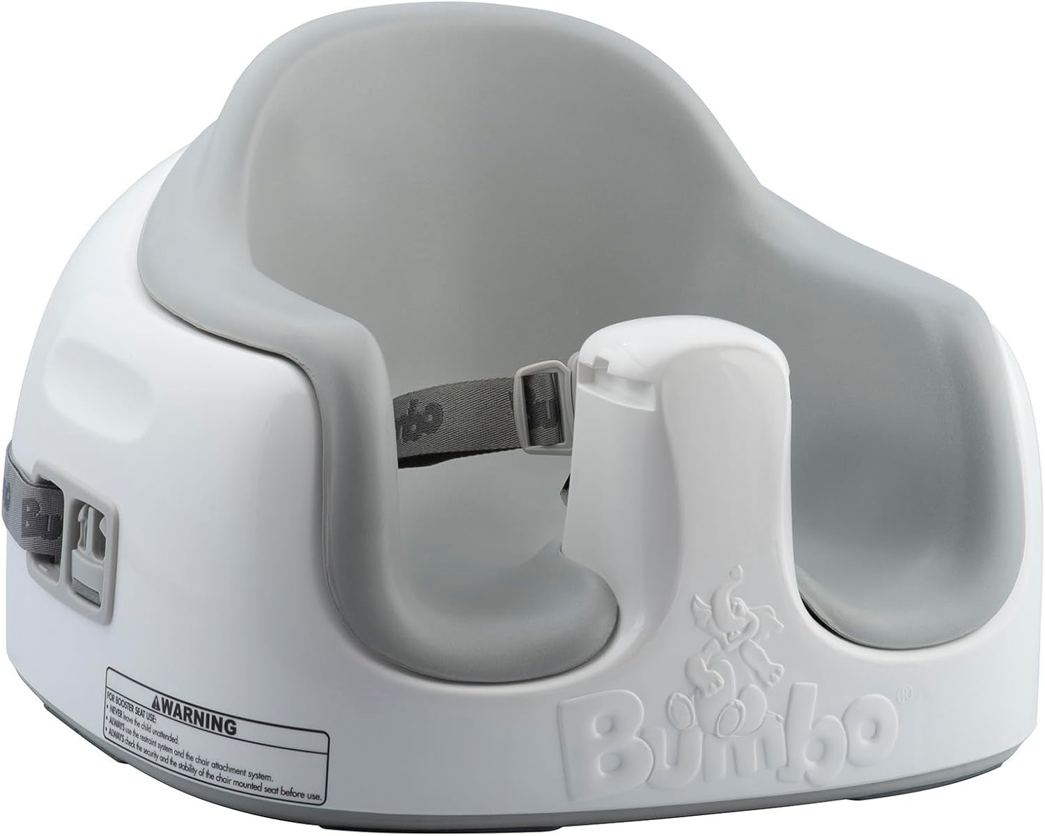 Adjustable Toddler Multi Seat Booster Chair with Tray Harness Compact Safe Grey