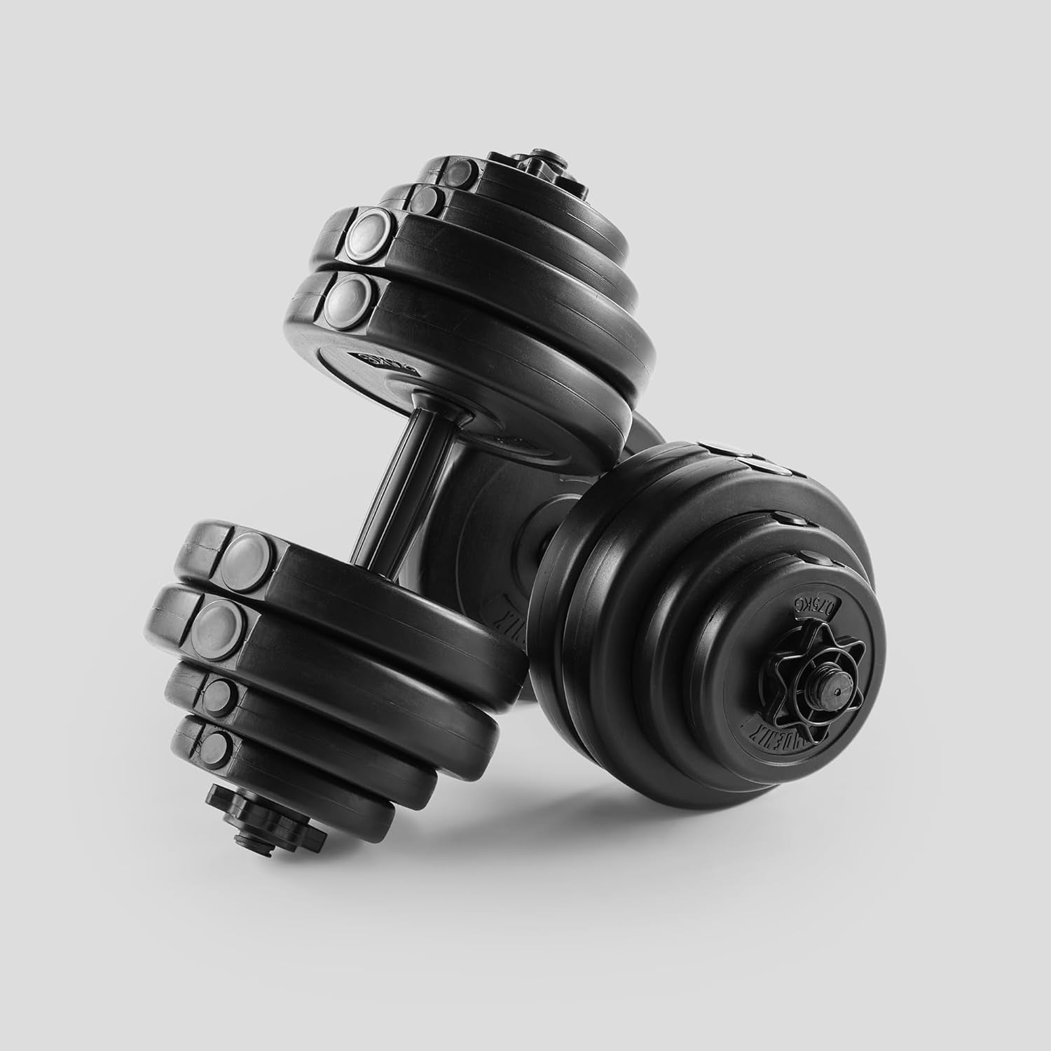 30kg Adjustable Dumbbell Set Pair Spinlock Non-Slip Home Gym Weights