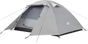 2 Man Camping Dome Tent PU3000mm Waterproof 2 Doors