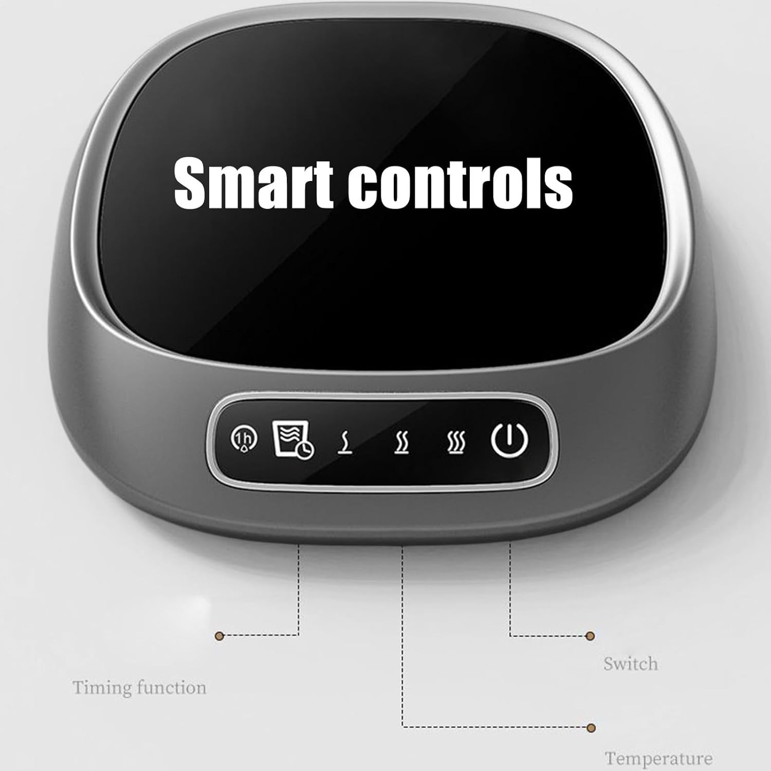 Rechargeable Coffee Cup Warmer Smart Touch Screen