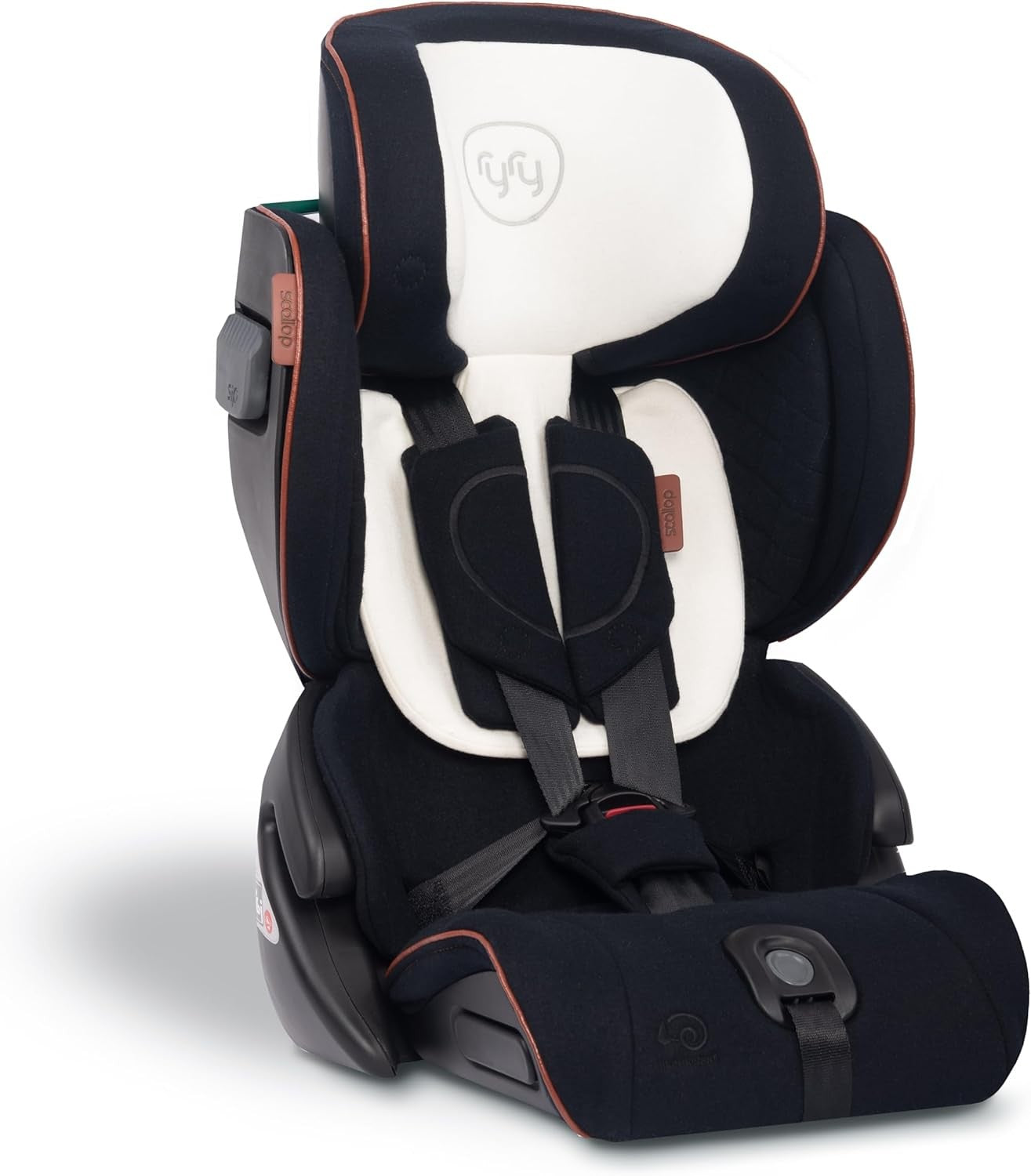 Foldable Toddler Car Seat ISOFIX Travel Compact 15 Months–5 Years