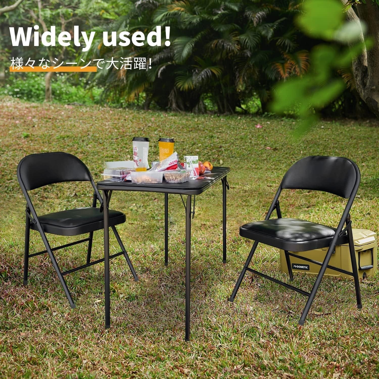 Portable Folding Table & Chairs Set - Compact, Lightweight, Indoor/Outdoor