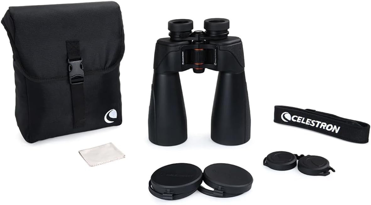 15x70 ED Glass Astronomy Binoculars Long-Range HD XLT Coated Optics + Case