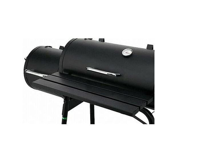 Portable Charcoal BBQ Grill Barrel Smoker | Outdoor Garden Barbecue with Wheels