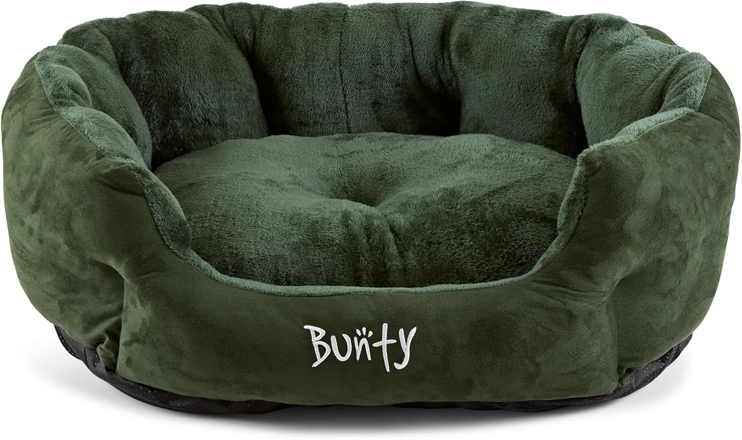 Large Calming Dog Bed 90x70x28cm Fluffy Fleece Washable