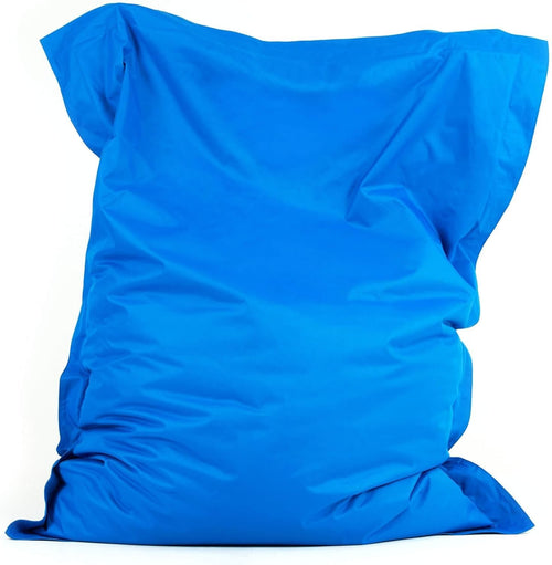 XXL Blue Outdoor Bean Bag Chair Waterproof Garden Floor Lounger Seat 180cm
