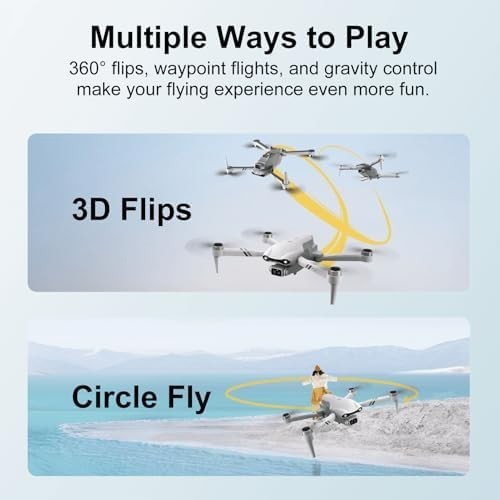 Jiakora F10 Drone 1080P Camera, Brushless Motor, Foldable RC Quadcopter