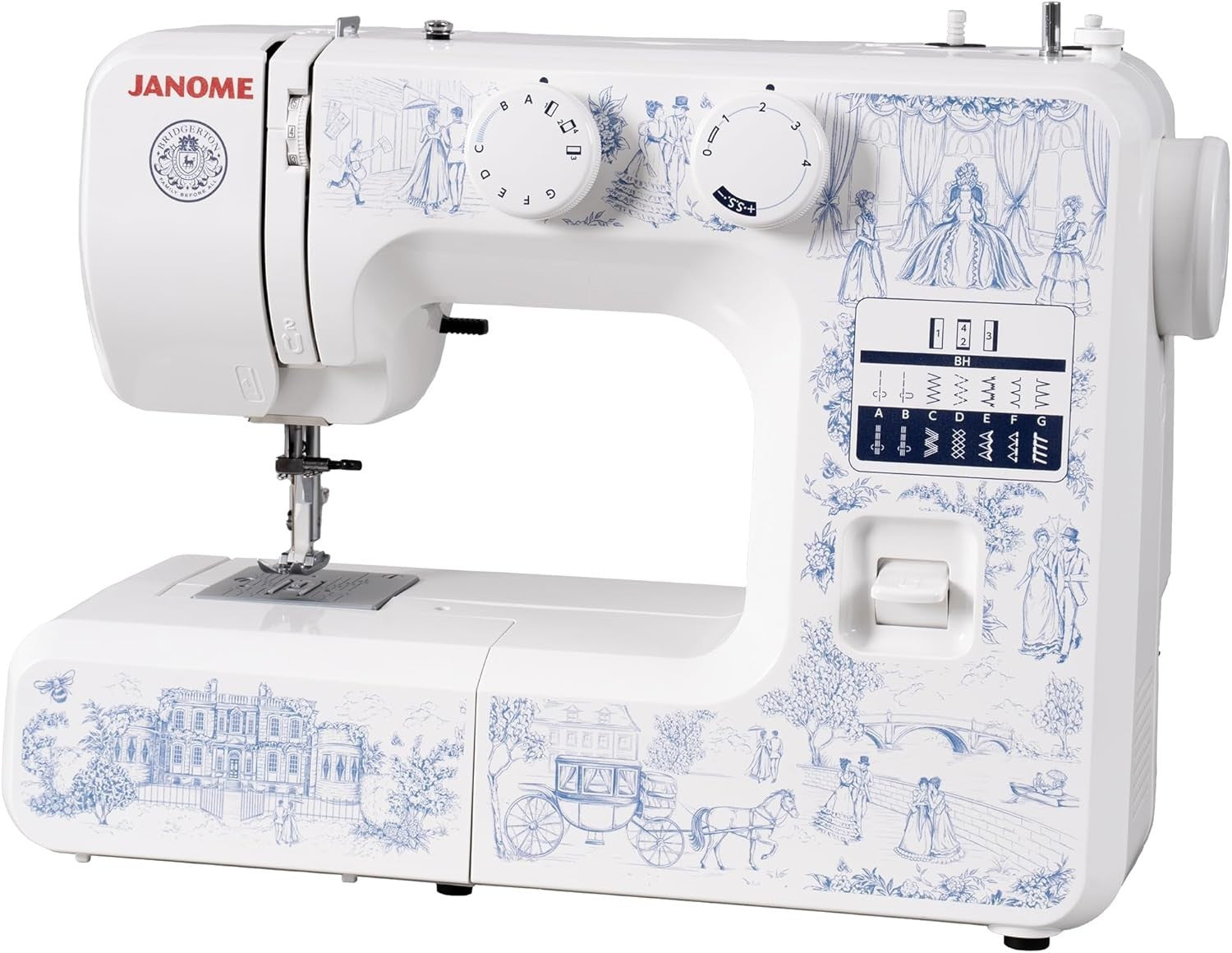 15 Stitch Sewing Machine LED Light Free Arm Electric Craft Machine