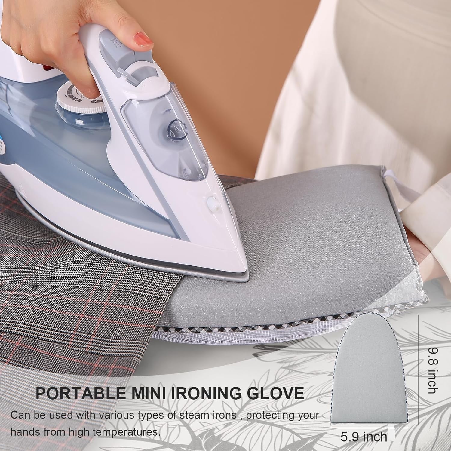 Adjustable Folding Ironing Board Height Adjustable Steel Frame Iron Holder
