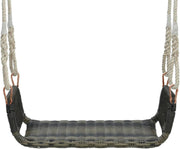 Outdoor Rattan Hanging Swing Chair Seat Patio Balcony Porch Rope Swing