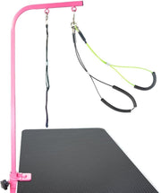 Adjustable Dog Grooming Arm 36in Clamp with Safety Loop for Small Medium Dogs