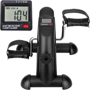 Compact Mini Exercise Bike w/ LCD Tracker & Adjustable Resistance for Arms/Legs