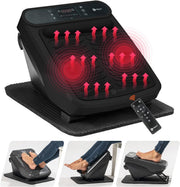 Heated Foot & Calf Massager for Neuropathy Pain Relief Vibration Therapy