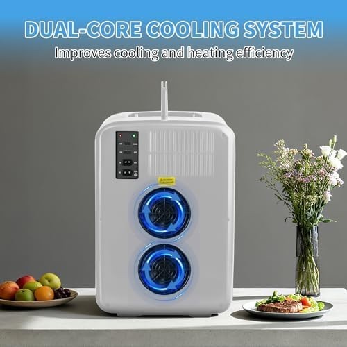 15L Mini Fridge Cooler & Warmer Portable AC/DC for Bedroom Car