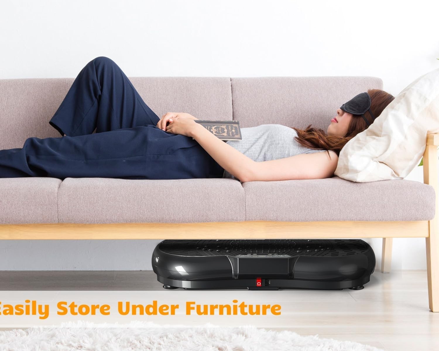 99 Speed Vibration Plate Exercise Machine 7 Mode Slim Body Shaping Platform