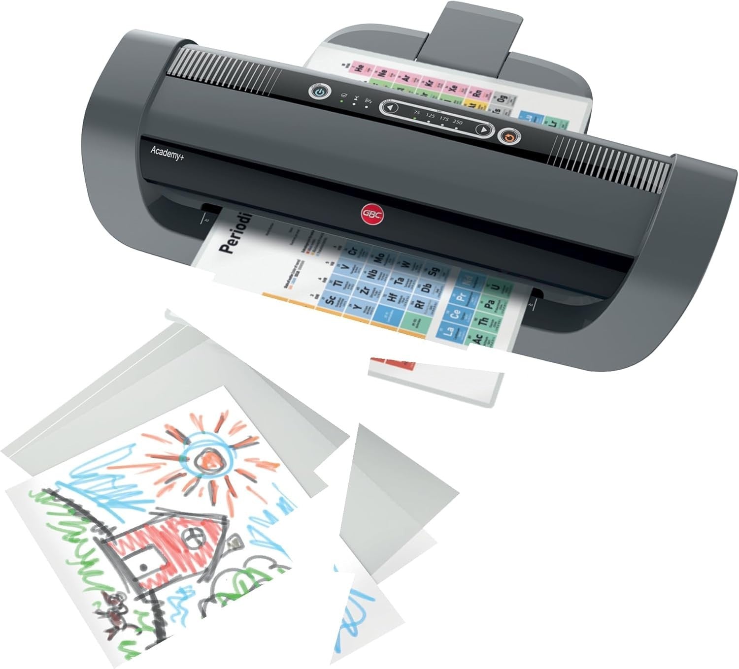 Heavy Duty A3 Laminator High Speed Classroom Use 75–250 Mic Auto Reverse