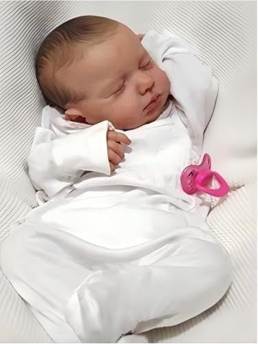 20in Reborn Baby Doll Girl Weighted Soft Cloth Body Realistic Gift