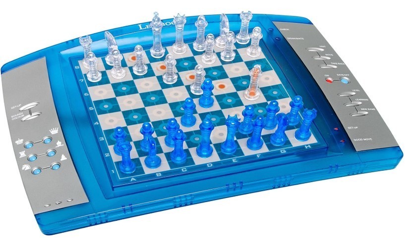 Electronic Chess Game with LEDs | 64 Levels | Touch Keyboard | Family Strategy