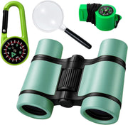 Kids Exploration Binoculars Set 4-Pack Lightweight Outdoor Adventure Toys