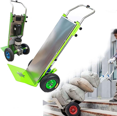 1200W Electric Stair Climber Cart Folding Hand Truck 250kg w/ 48V Battery