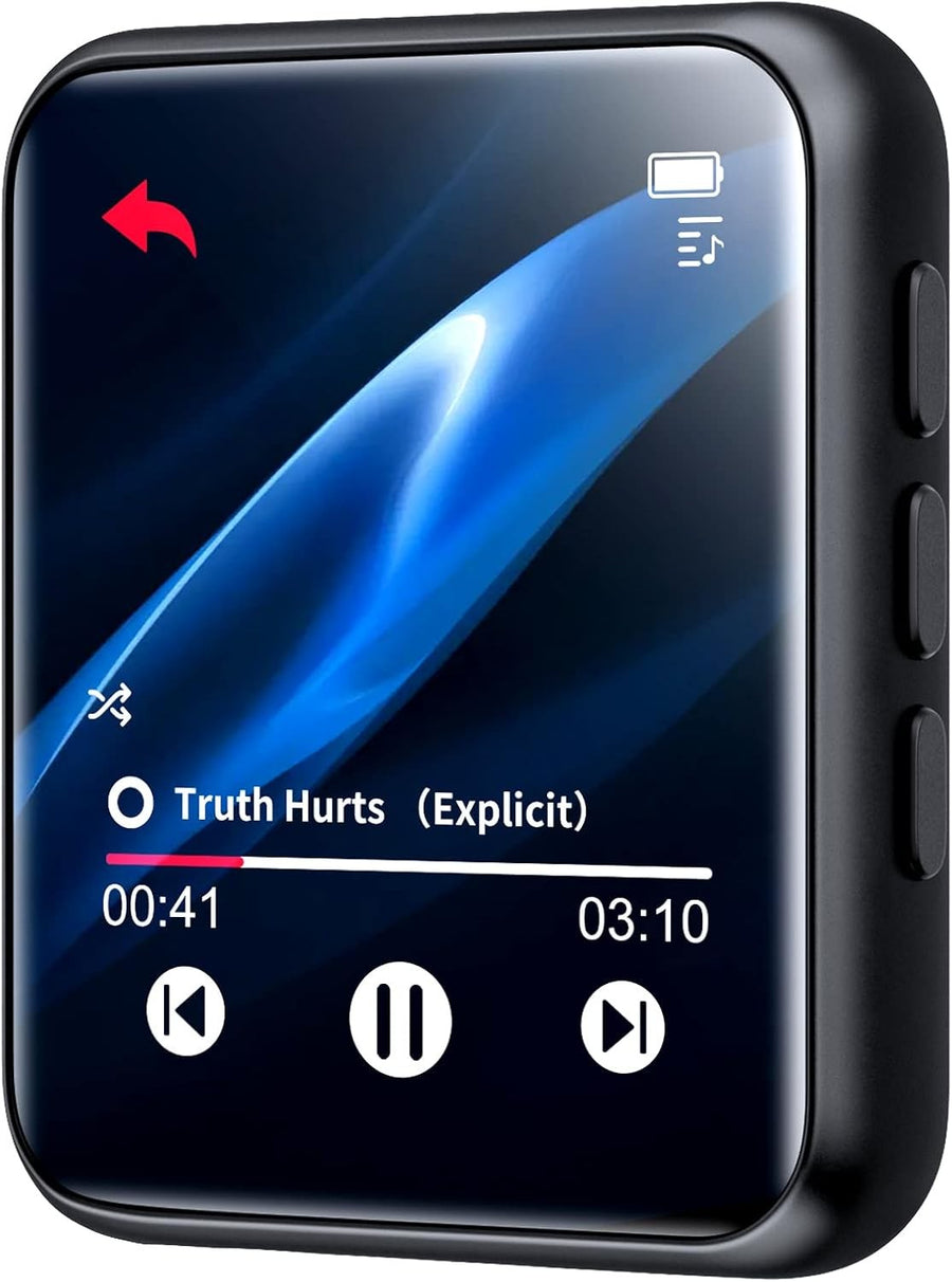 32GB MP3 Player Bluetooth 5.0 Touch Screen FM Radio Recorder