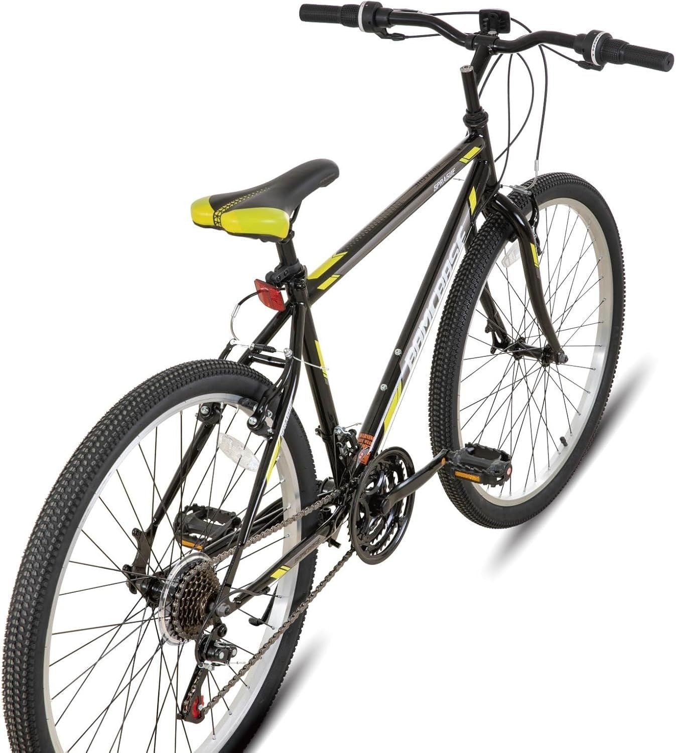 26" Mens Womens MTB Bike 21-Speed Carbon Steel Frame Off-Road Bicycle