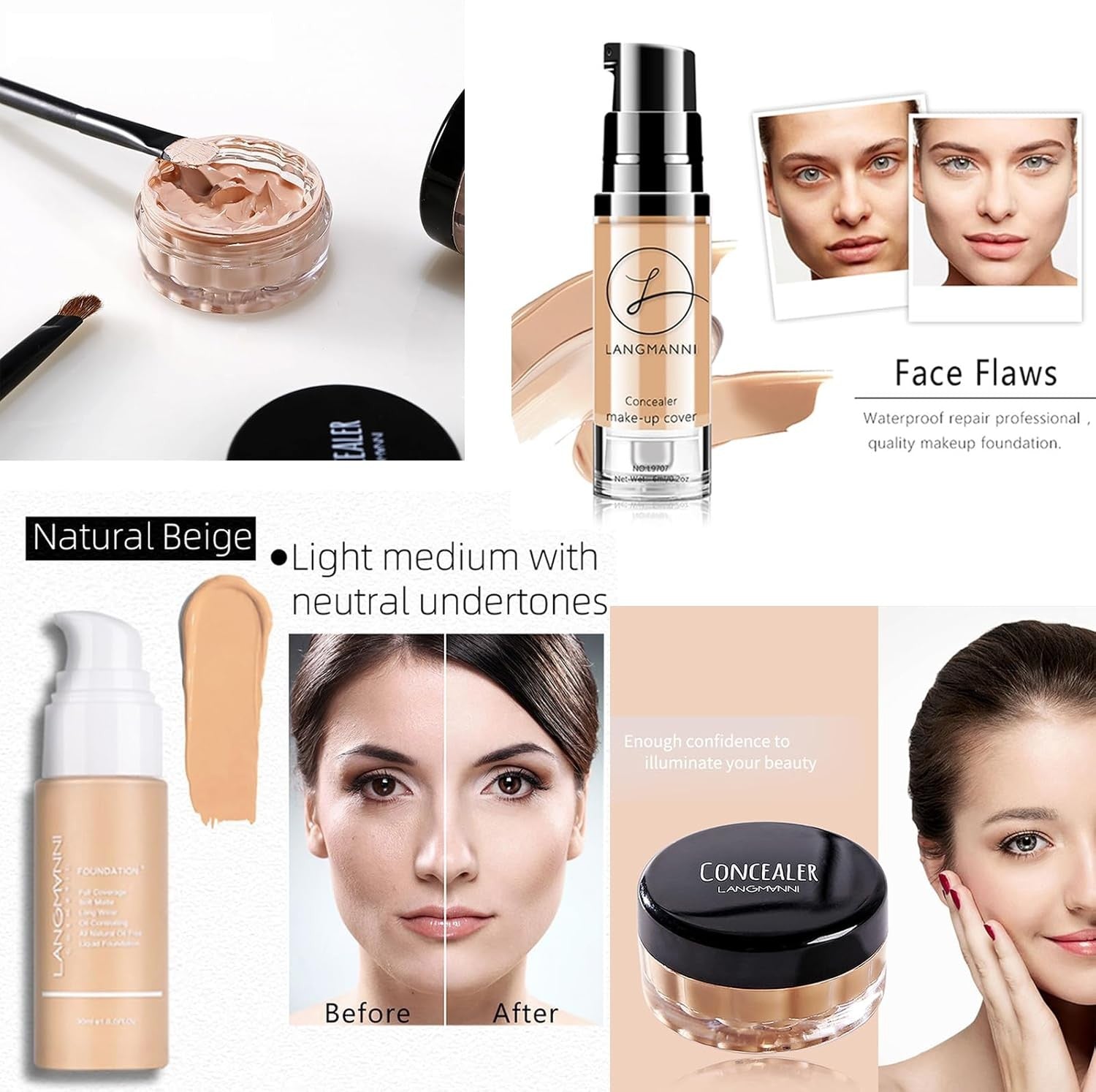 All In One Makeup Kit Full Set Foundation Palette