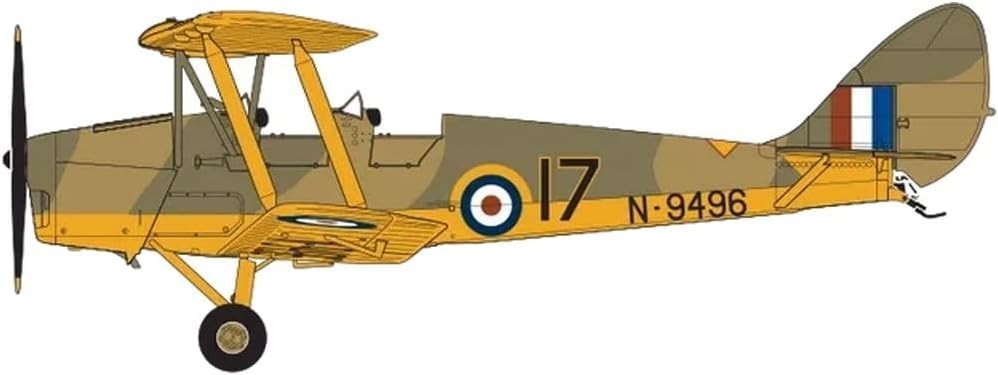 1:48 Scale Tiger Moth Model Kit Plane Set | Paint Layout + Decals