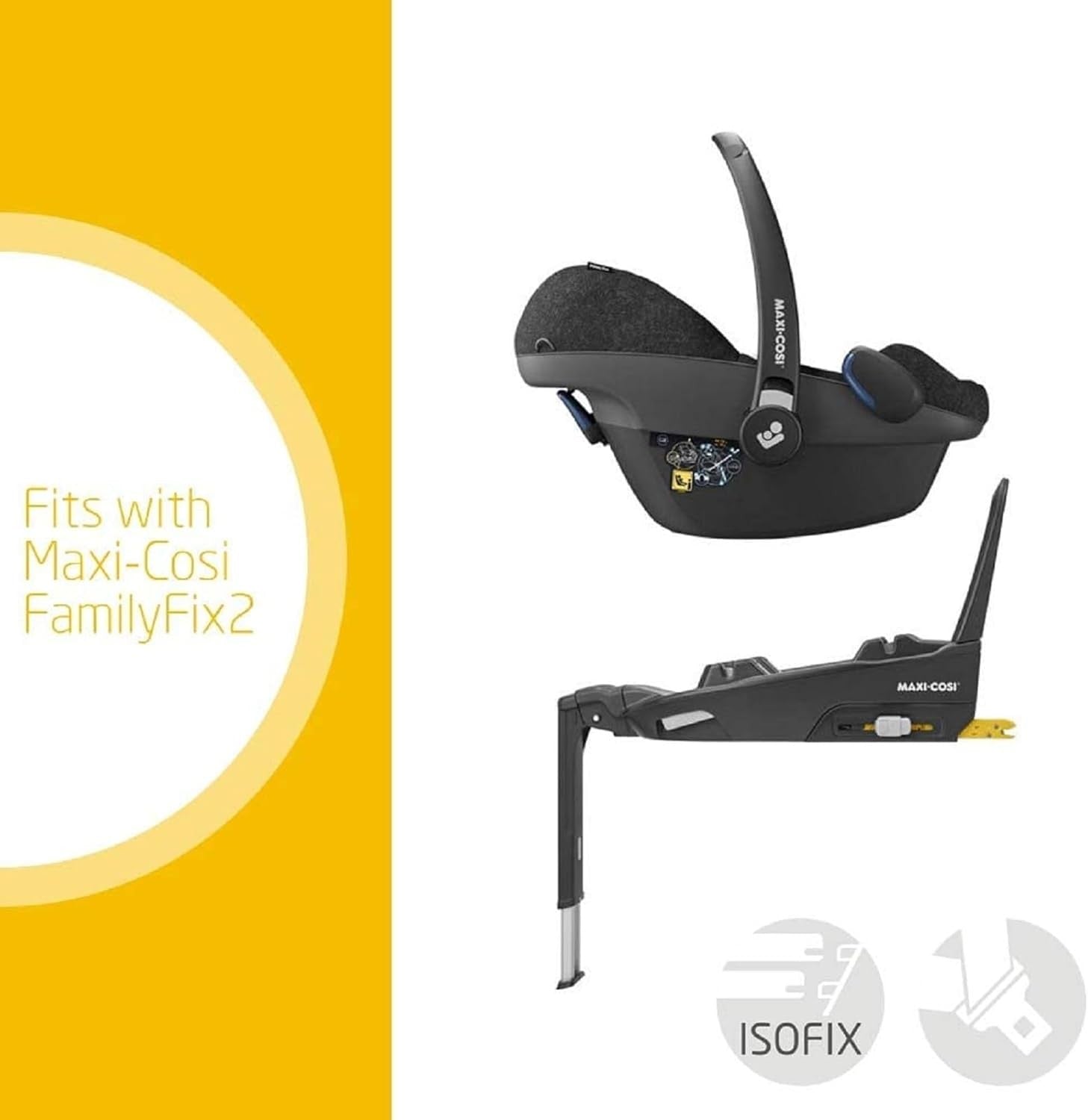 Infant Car Seat ISOFIX i-Size Group 0+ 0-13kg Newborn Safety Carrier