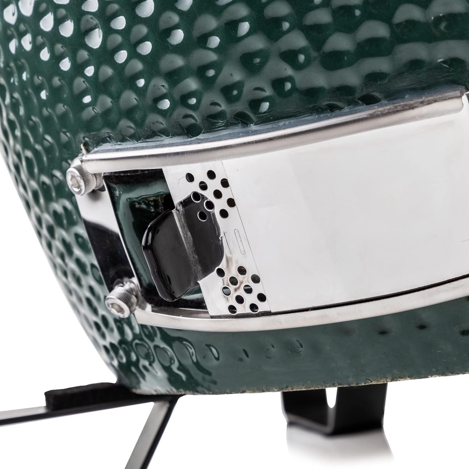 Ceramic Charcoal BBQ Grill with Stand & Cover – Green Kamado Egg Smoker