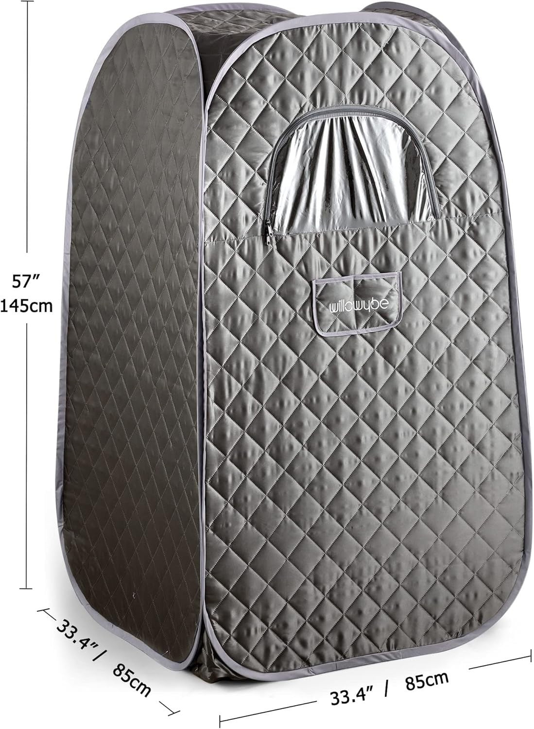 Portable Steam Sauna Spa Tent w/ Bluetooth Control & Chair – Home Detox
