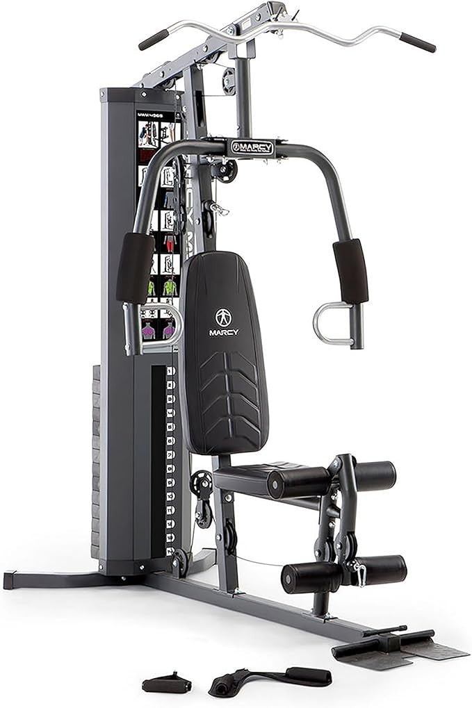 Multifunctional Home Gym Station Weight Stack Ab Crunch Strength Machine
