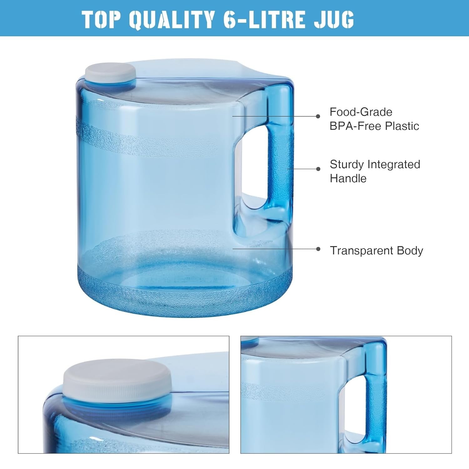 6L Electric Water Distiller Pure Distilled Water Maker Home Lab Kitchen Use