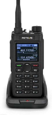 Dual Band Walkie Talkie 5W Long Range AI Noise Reduction Type-C Radio