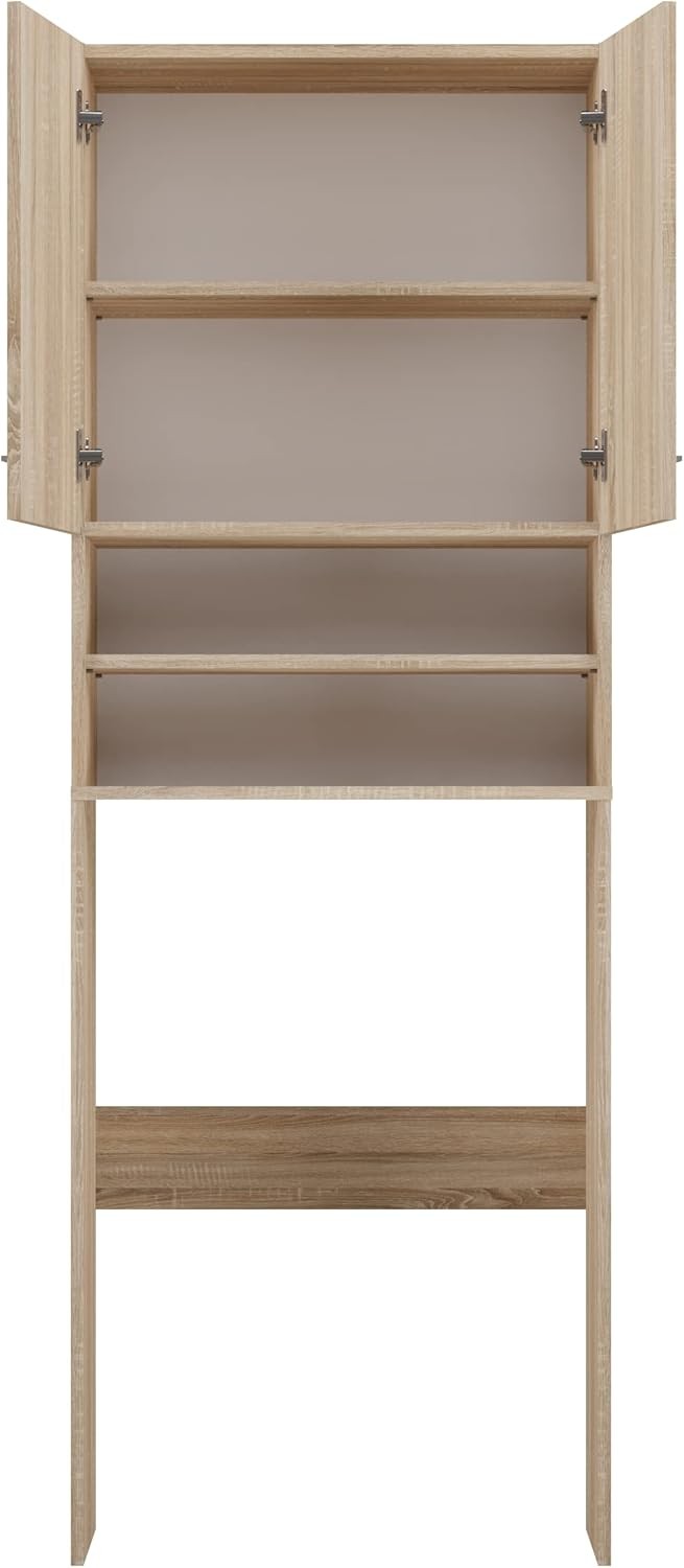 Washing Machine Storage Cabinet Over Washer Bathroom Laundry Unit Shelves
