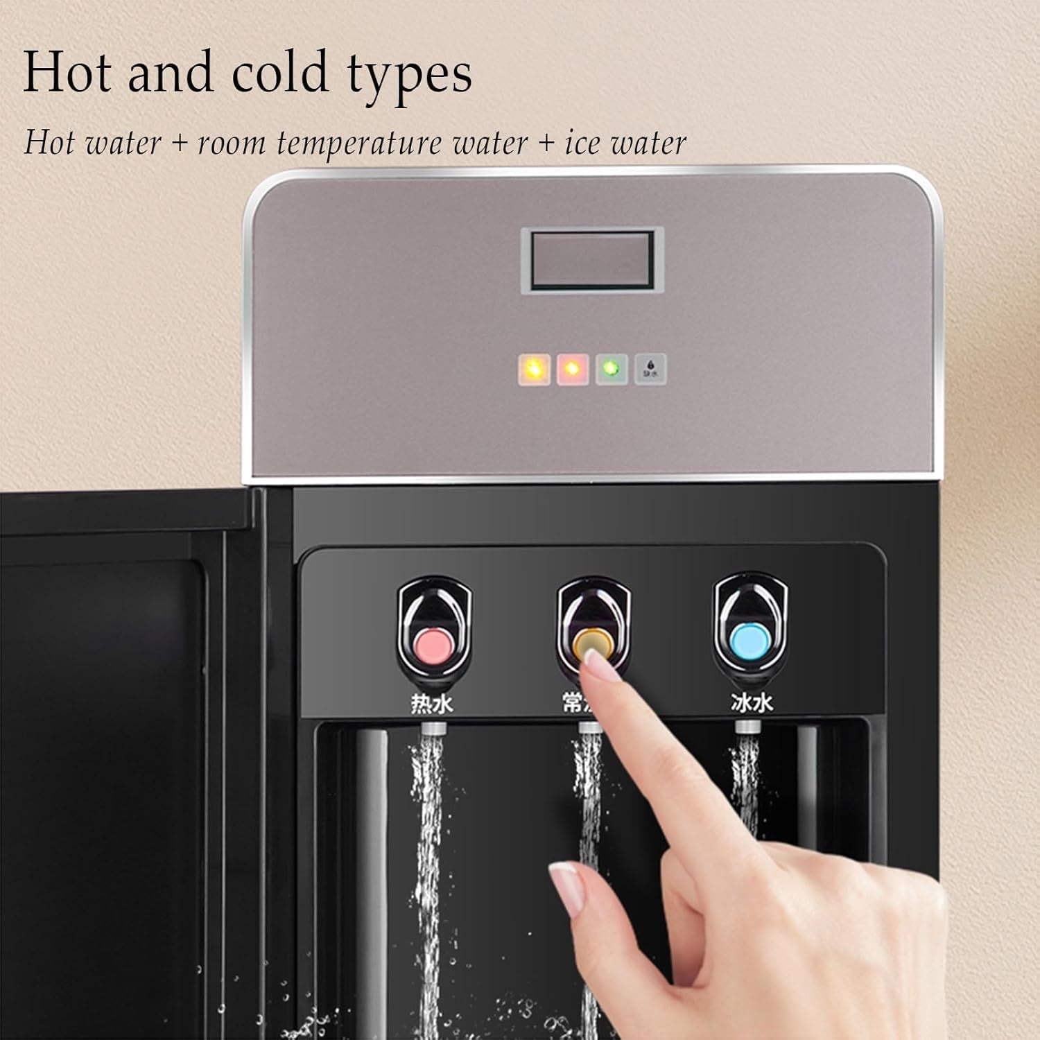 Bottom Loading Water Dispenser Hot Cold Room Temp Floor Standing