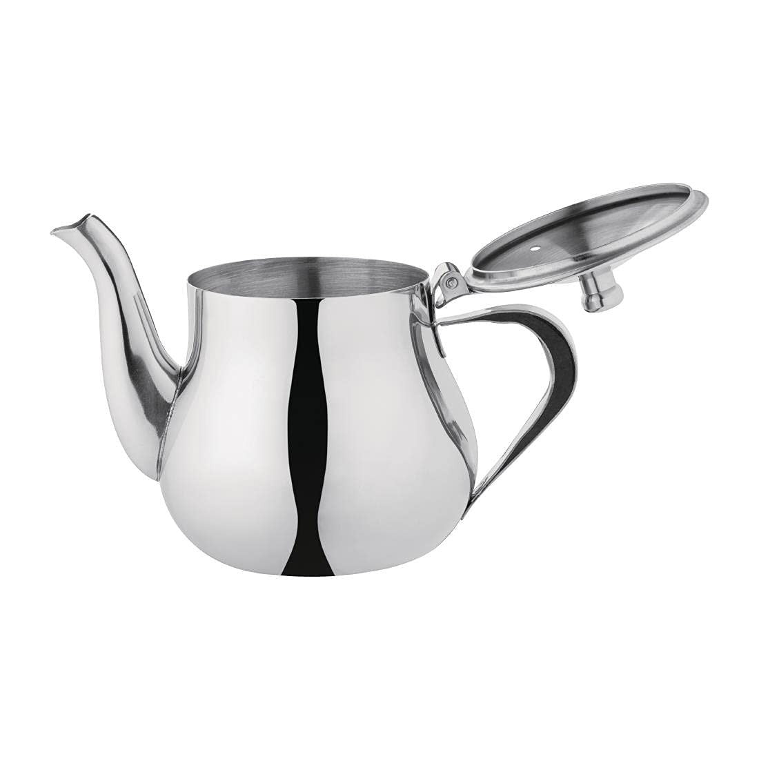 Arabian Stainless Steel Teapot 530ml Tea Pot Mirror Finish Infuser