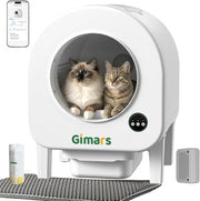 XXL Self Cleaning Cat Litter Box App Control 90L Odor Control Auto