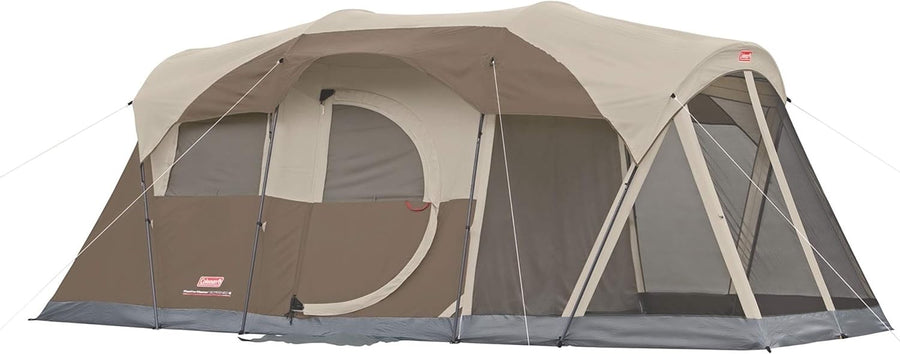 6 Person Family Camping Tent Weatherproof with Screen Room