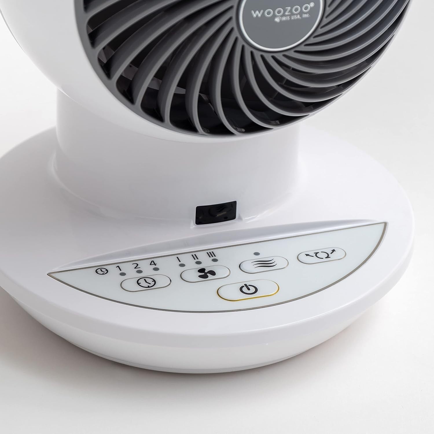 Mini Air Circulator Fan Quiet 3 Speed Remote Control Oscillating Adjustable Tilt