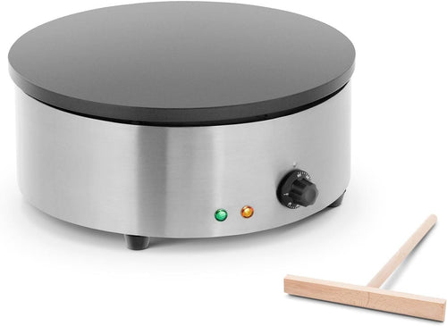 Commercial Crepe Maker 3000W Nonstick Hotplate Stainless Steel Pancake Griddle
