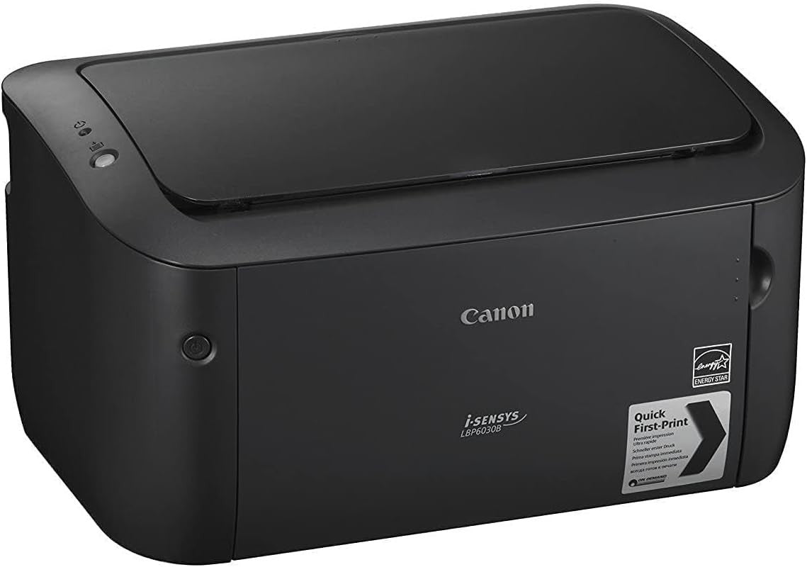 Black Mono Laser Printer USB Fast 18ppm Compact Desktop Home Office
