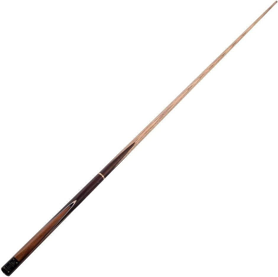 57in 3/4 Jointed Snooker Cue Rosewood Splice 9.5mm Tip Extensions