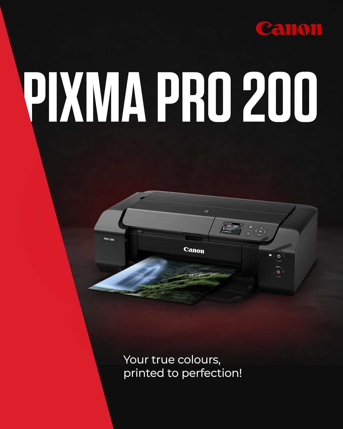 Professional Photo Printer | A3+ Prints, 8-Colour Dye Ink, Versatile Media