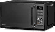 Black 20L Digital Microwave Oven 800W Grill Combo Compact 5 Power