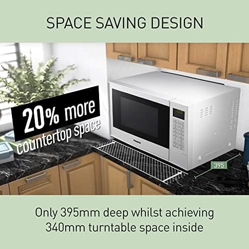 27L Slimline 1000W Combination Microwave with Inverter & Quartz Grill